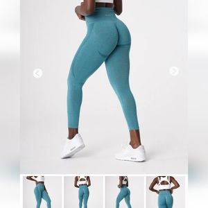 Teal Contour Seamless Leggings size xs